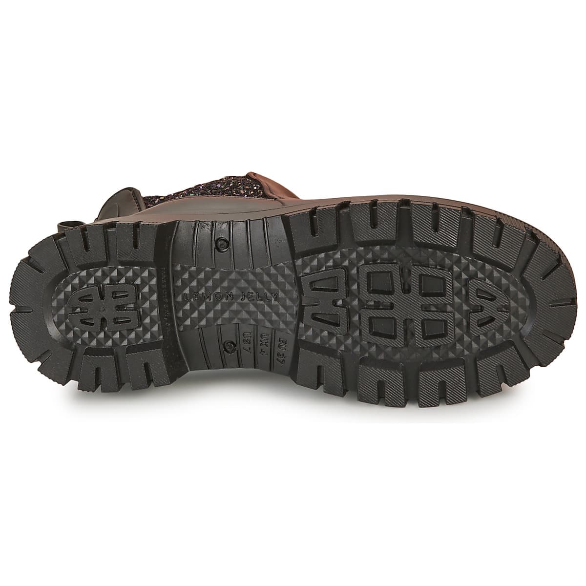 Women's Wellington Boots Lemon Jelly Black