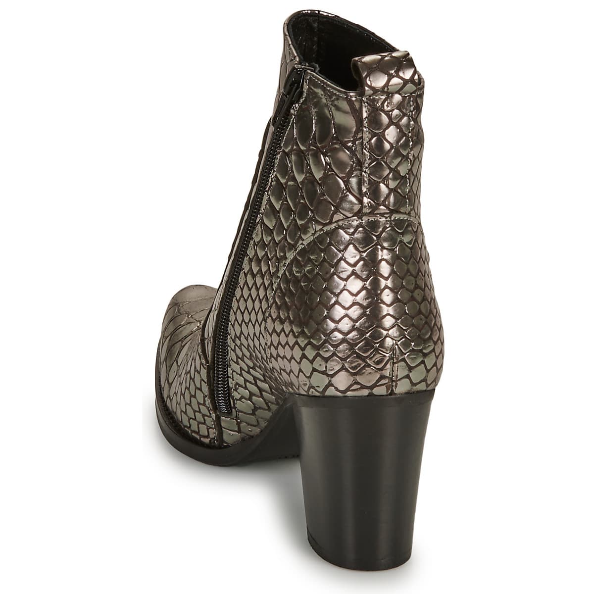 Women's Ankle Boots Regard Silver