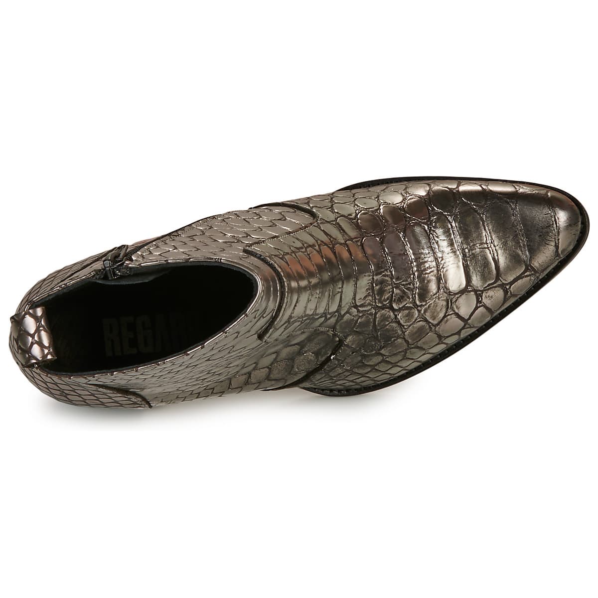 Women's Ankle Boots Regard Silver