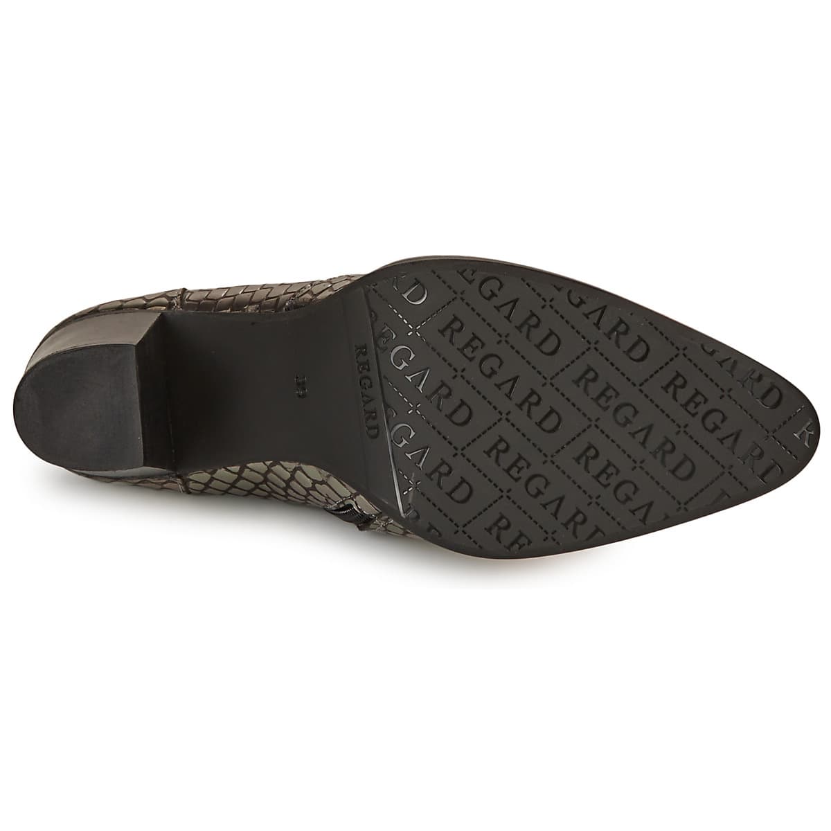 Women's Ankle Boots Regard Silver