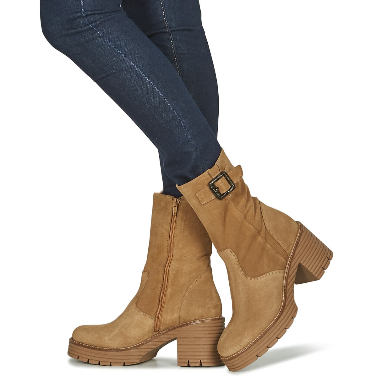 Women's Ankle Boots Regard Brown