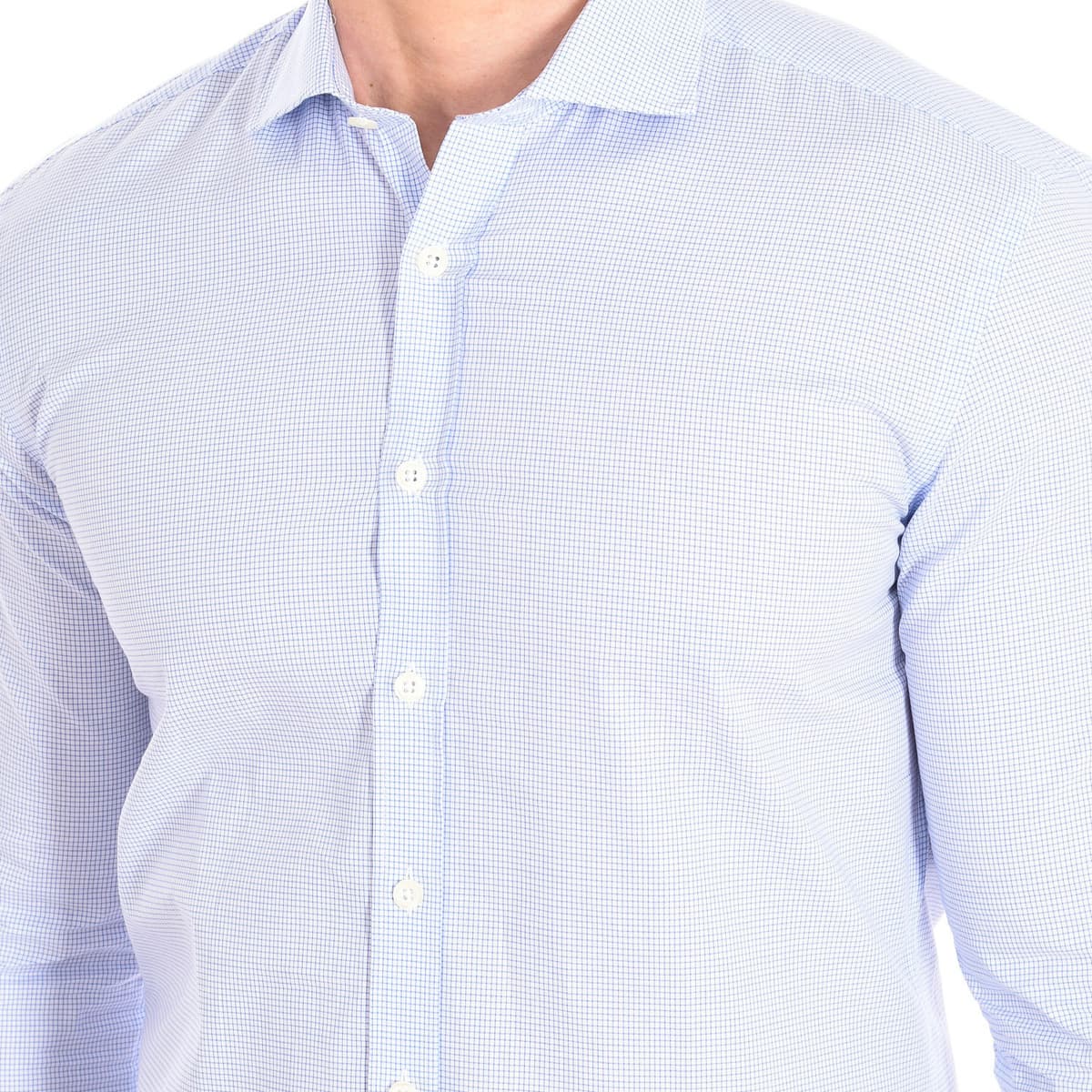 Men's Shirts Cafe' Coton Blue