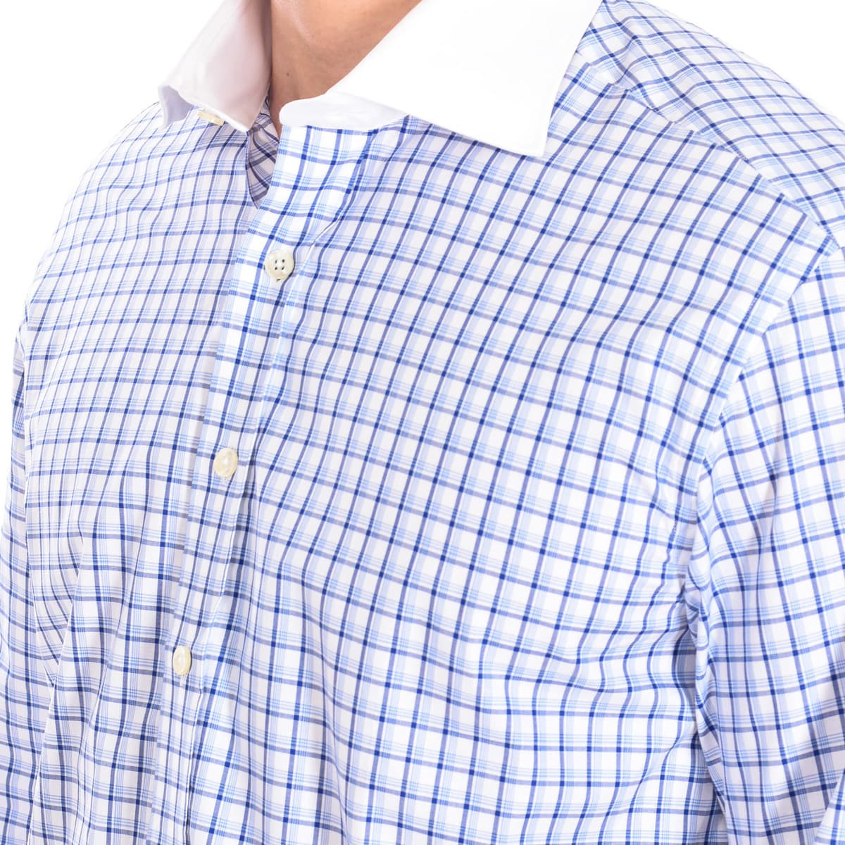 Men's Shirts Cafe' Coton White