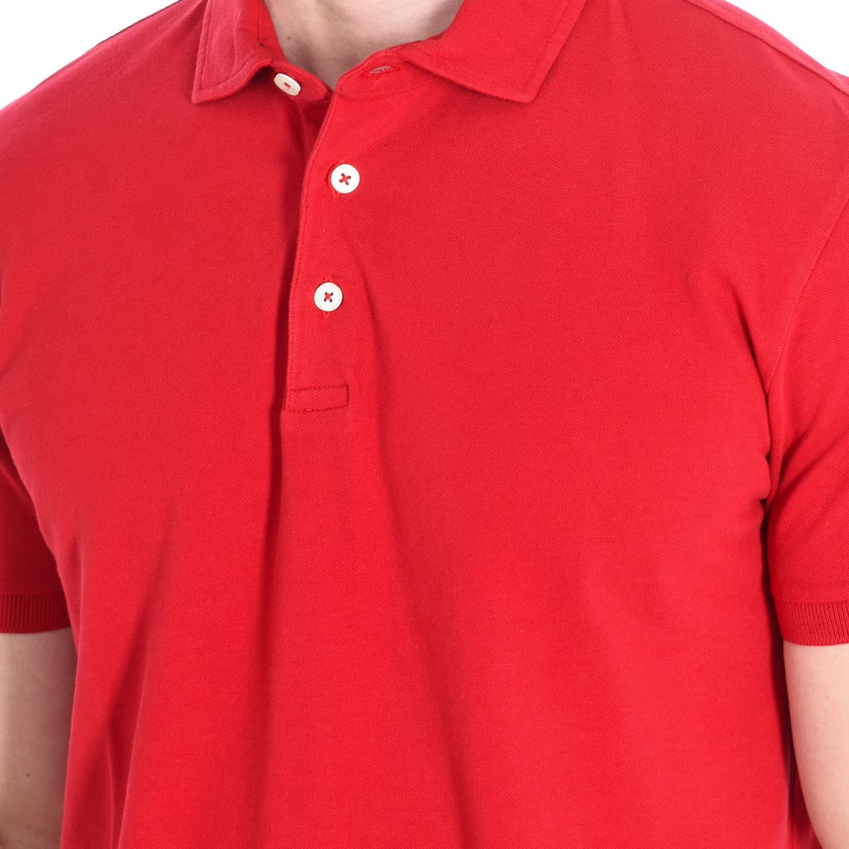 Men's Polo Shirts Cafe' Coton Red