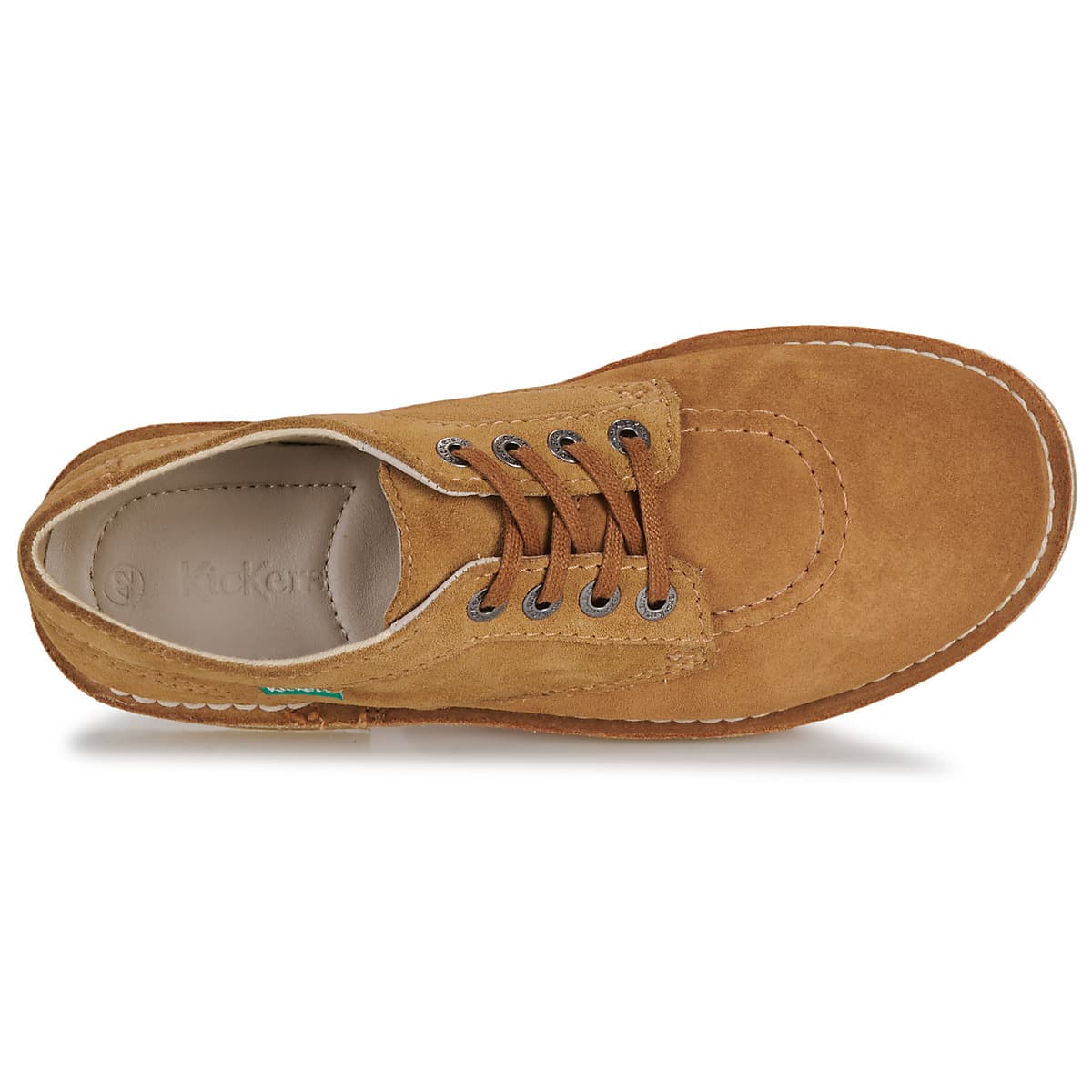 Women's Derby Shoes Kickers Brown