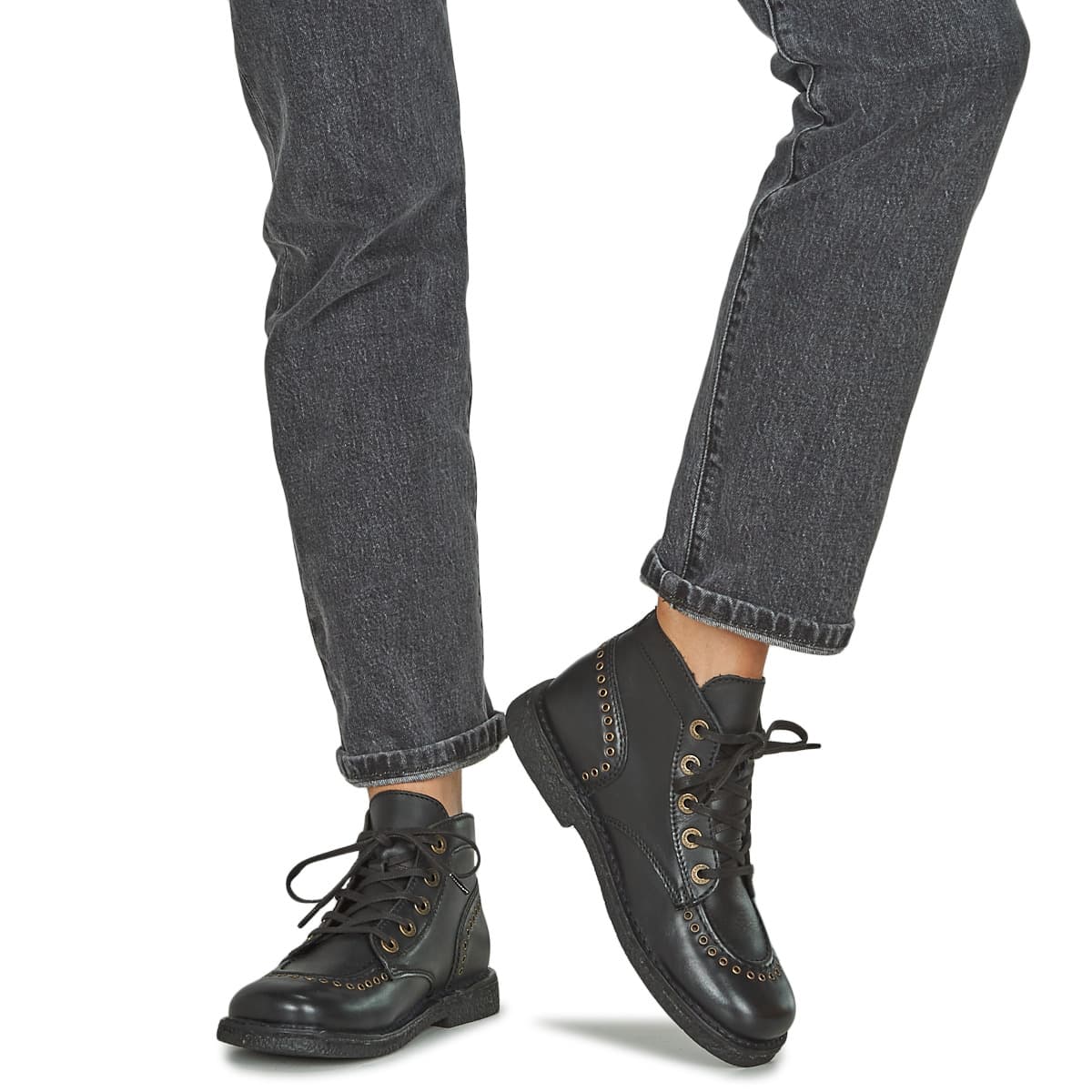 Women's Boots Kickers Black