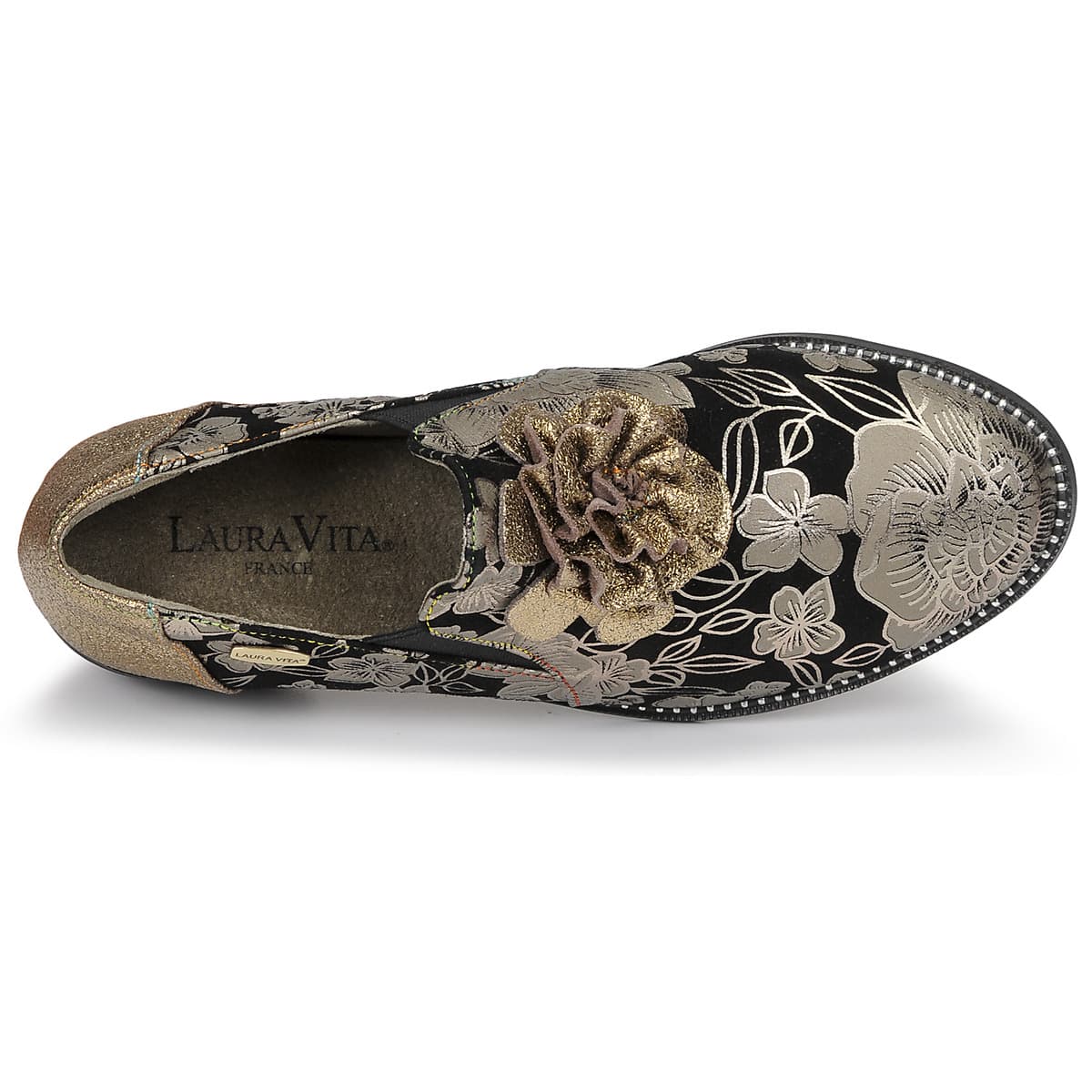 Women's Loafers Laura Vita Gold