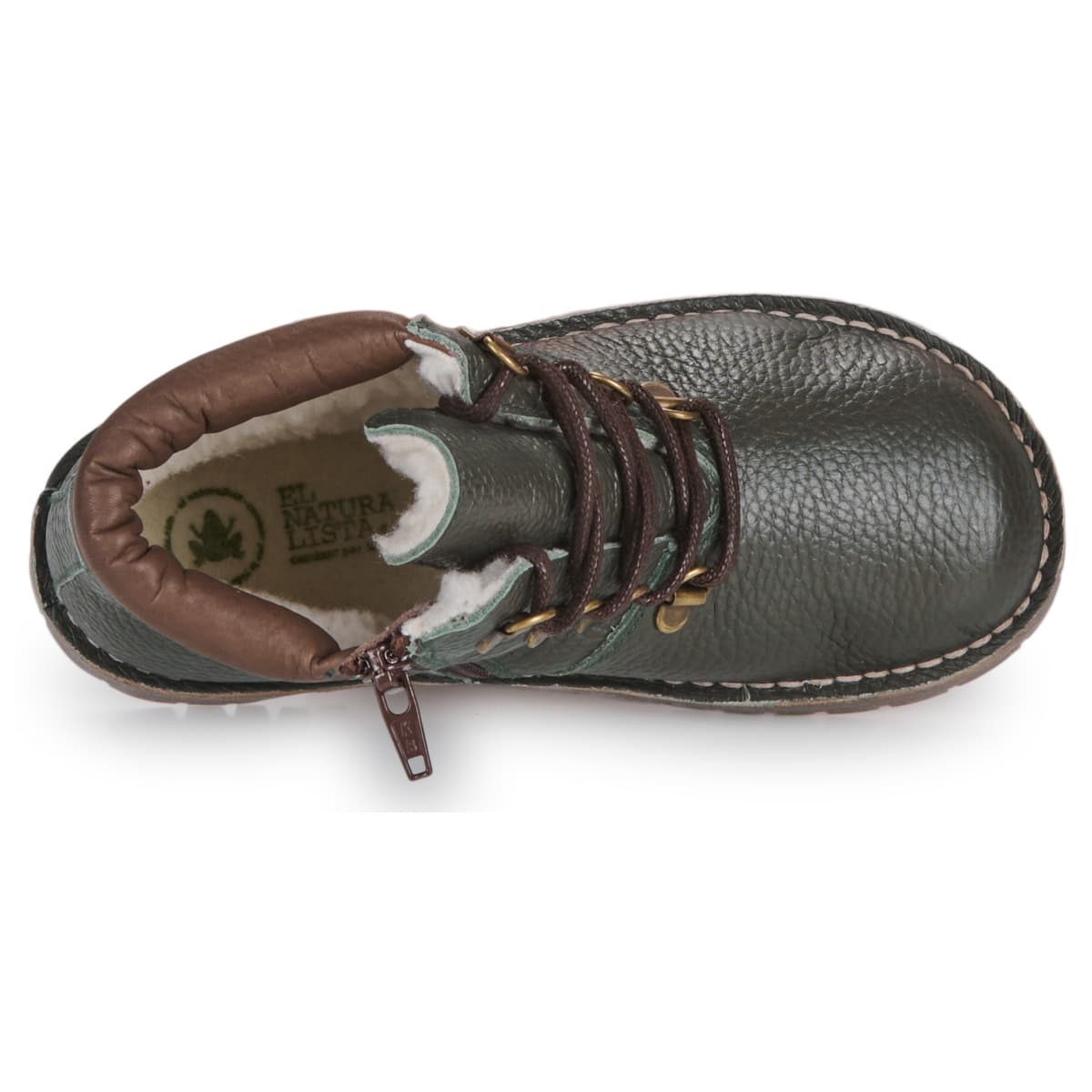 Boys' Boots El Naturalista Khaki
