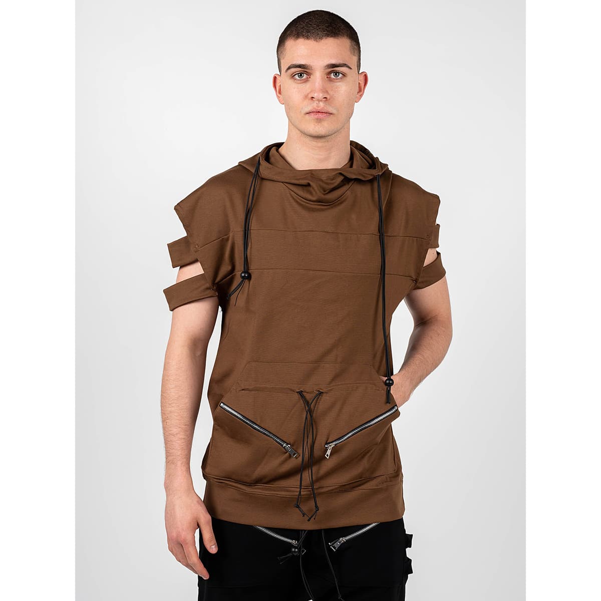 Men's Sweatshirts La Haine Inside Us Brown