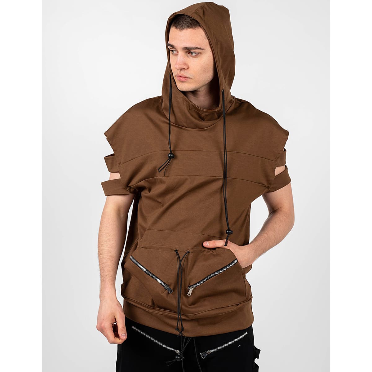 Men's Sweatshirts La Haine Inside Us Brown