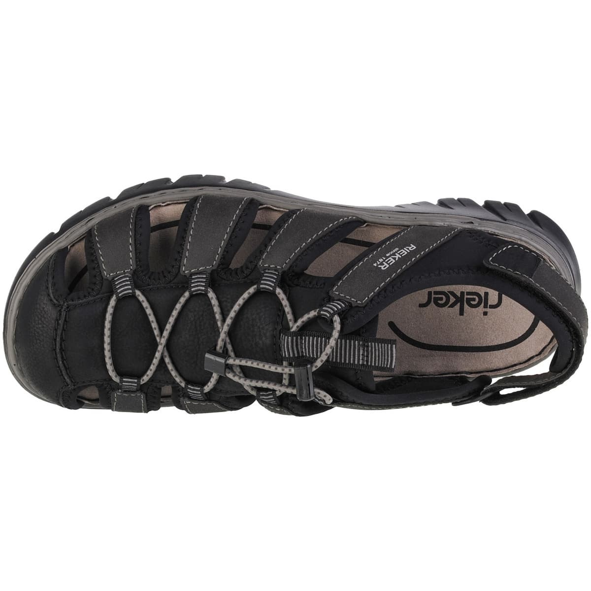 Men's Sports Sandals Rieker Black