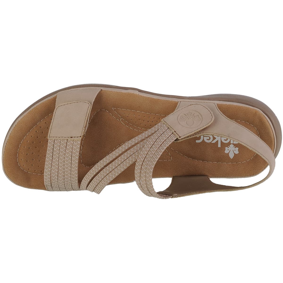 Women's Sports Sandals Rieker Beige