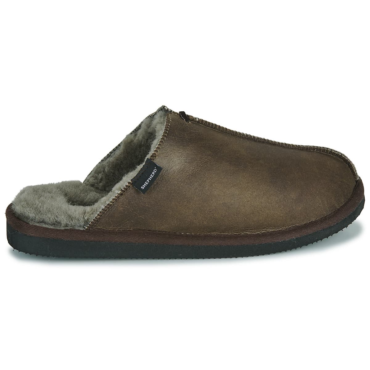 Men's House Slippers Shepherd Brown