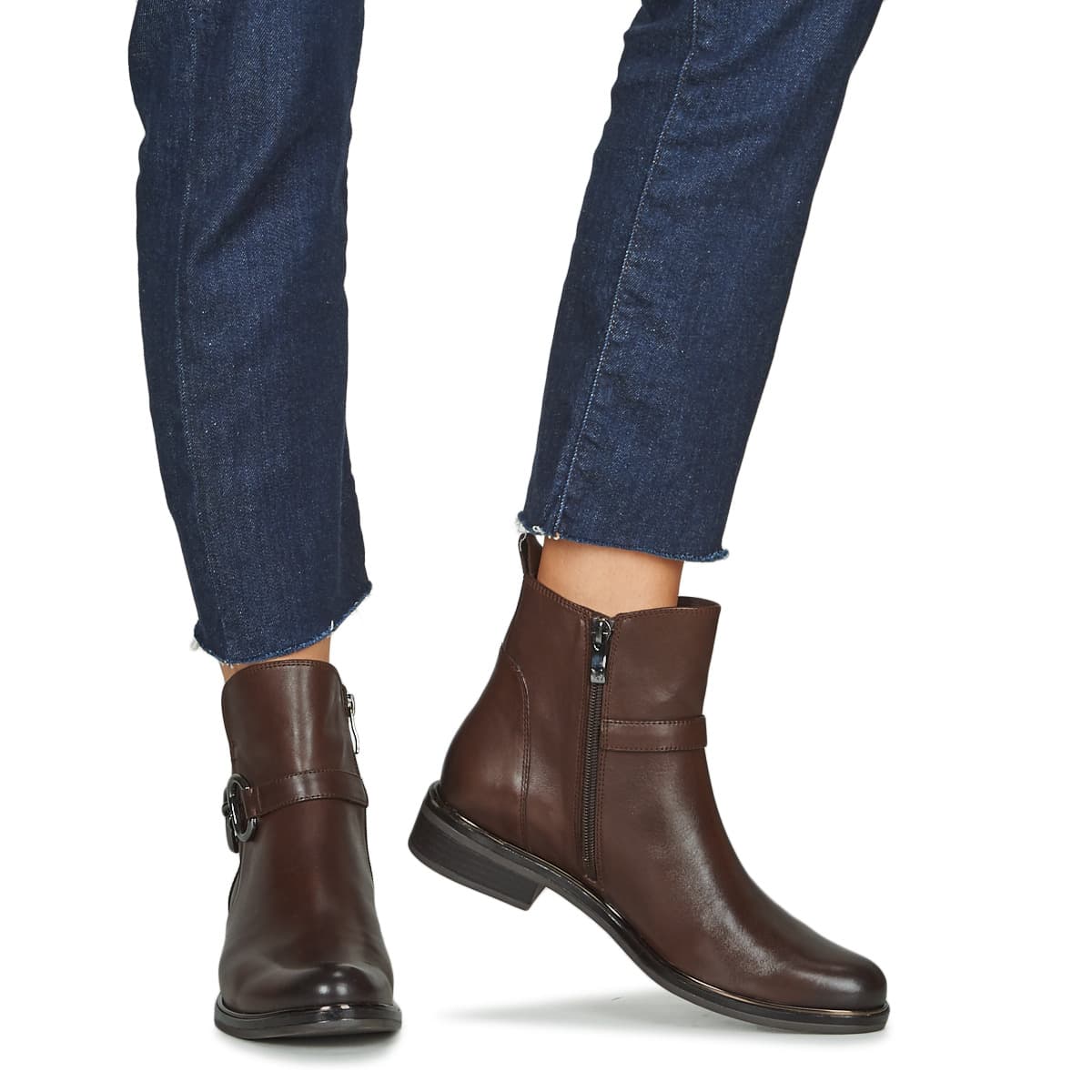 Women's Boots Caprice Brown