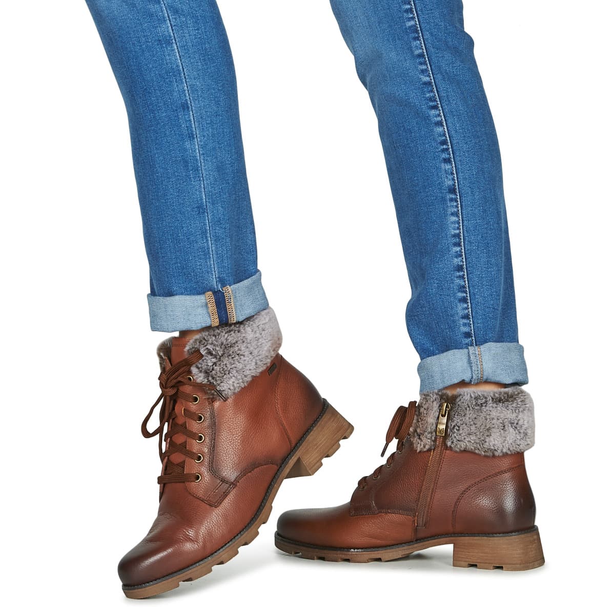 Women's Boots Caprice Brown