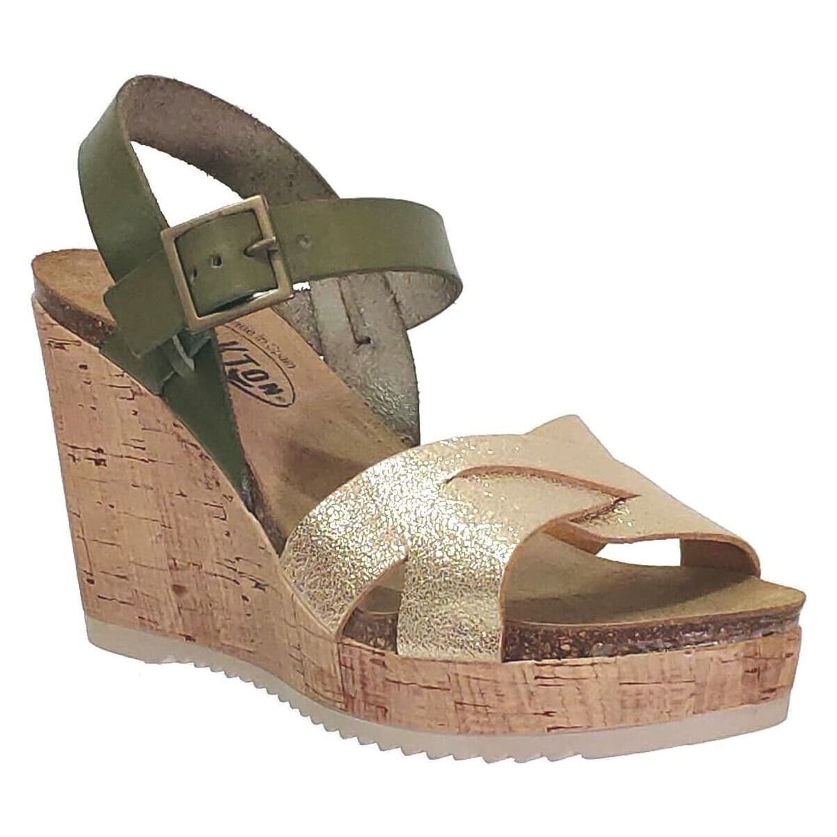 Women's Platforms Plakton Green
