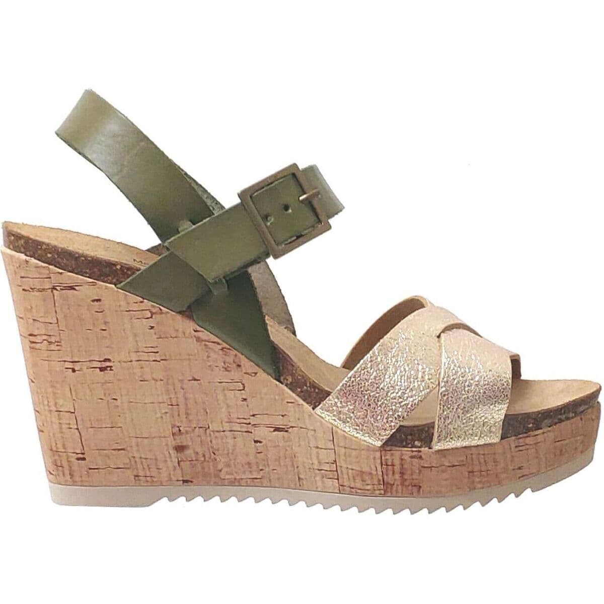 Women's Platforms Plakton Green