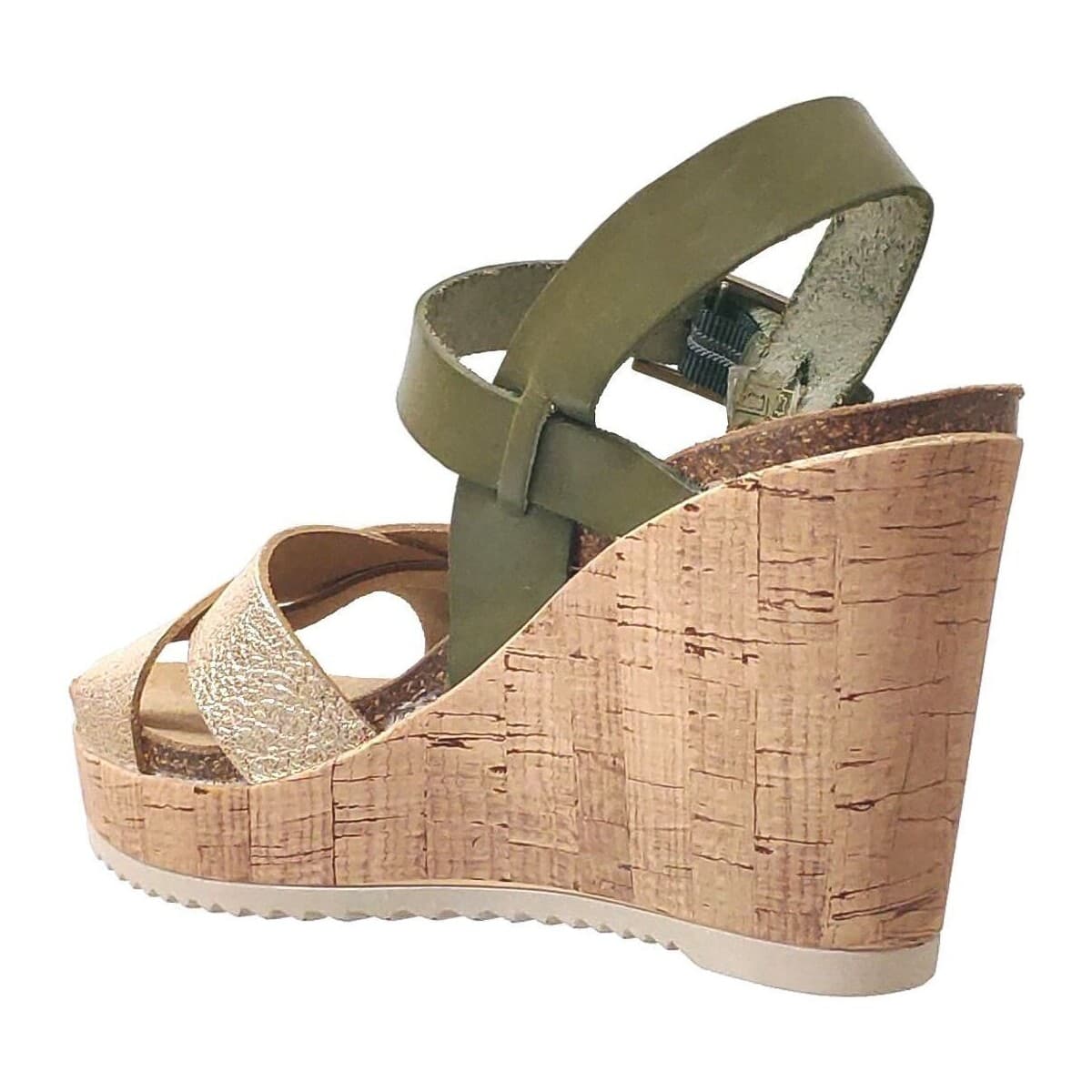 Women's Platforms Plakton Green
