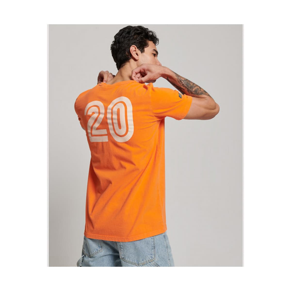 Men's T-Shirts Superdry Orange