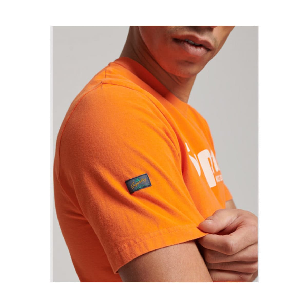 Men's T-Shirts Superdry Orange
