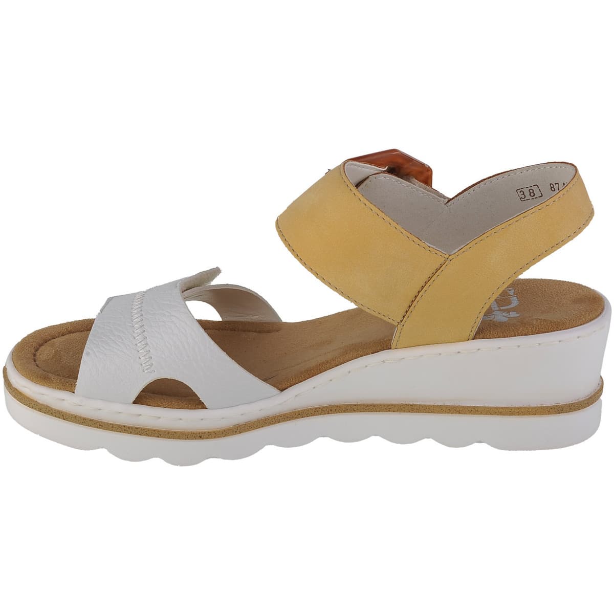 Women's Sports Sandals Rieker White