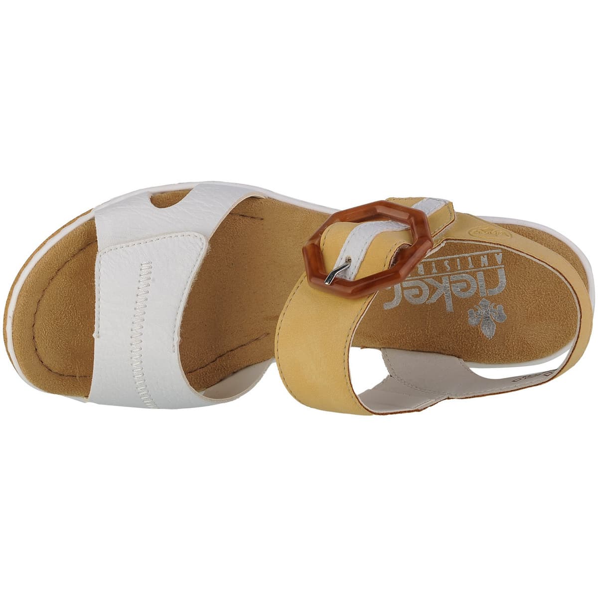 Women's Sports Sandals Rieker White