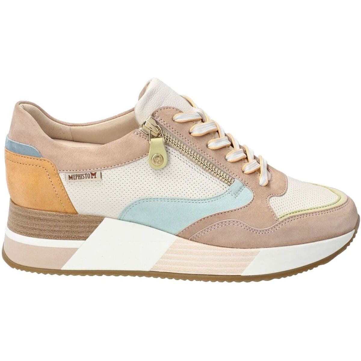 Women's Sneakers Mephisto Beige