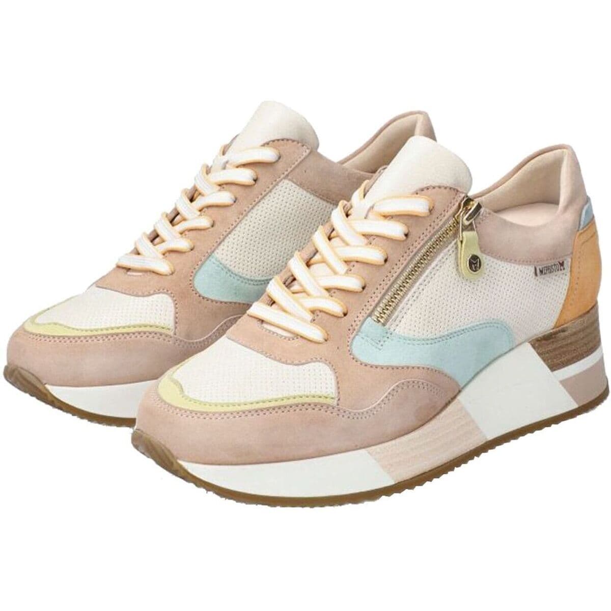 Women's Sneakers Mephisto Beige