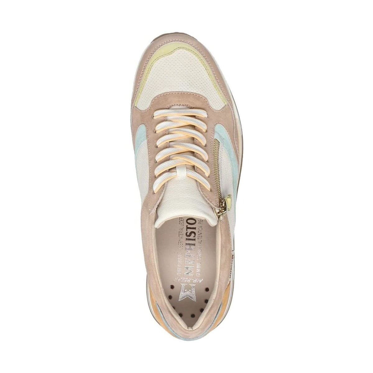 Women's Sneakers Mephisto Beige