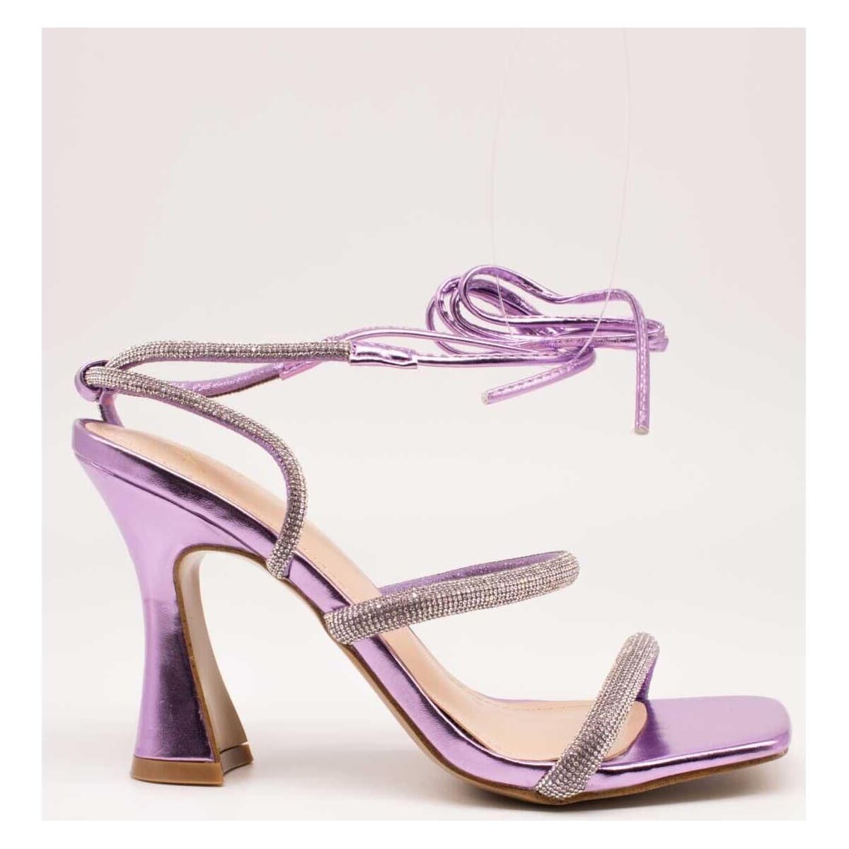 Σανδάλια με τακούνι Alma Blue V23BL1055-PURPLE