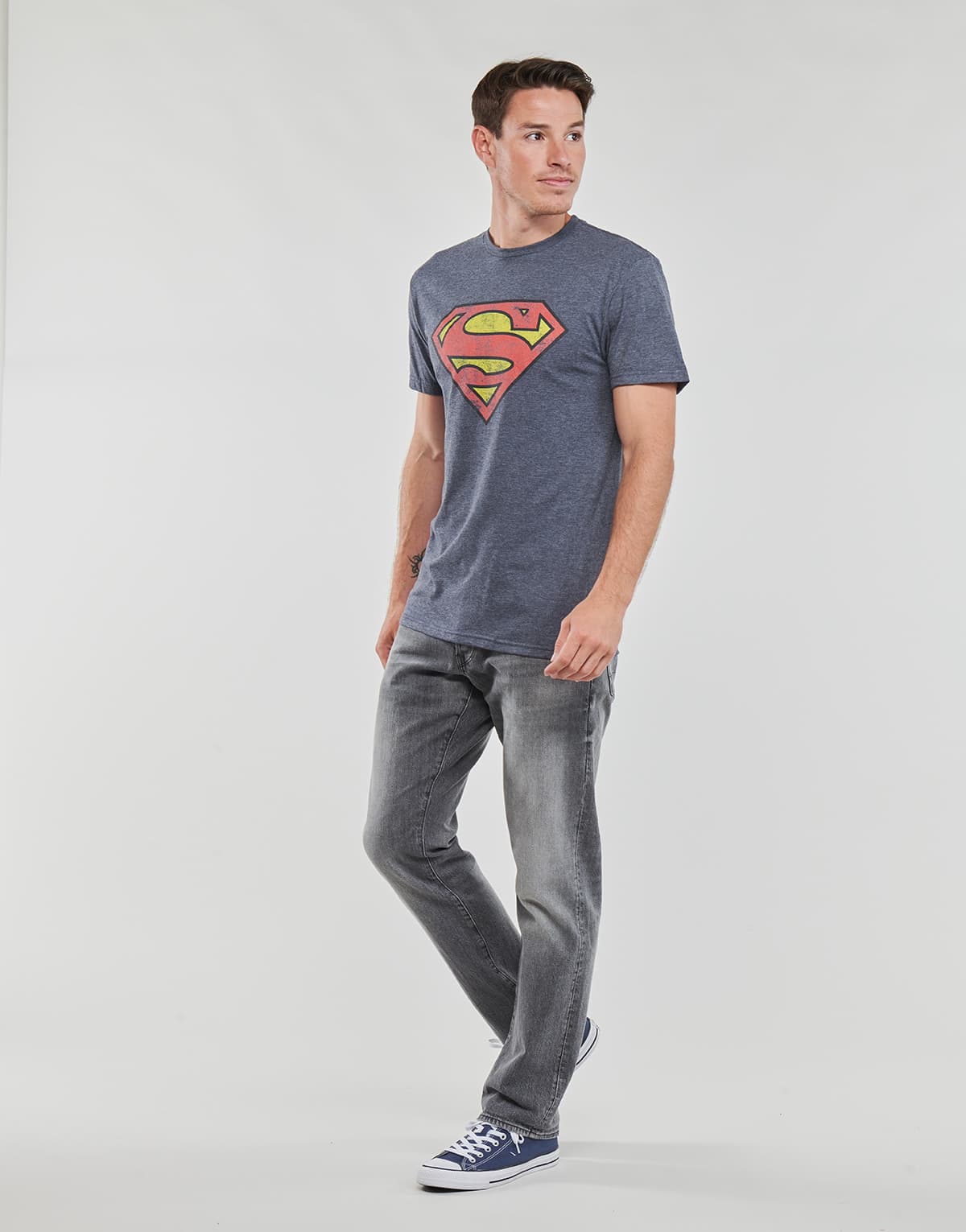 Men's T-Shirts Yurban Gray