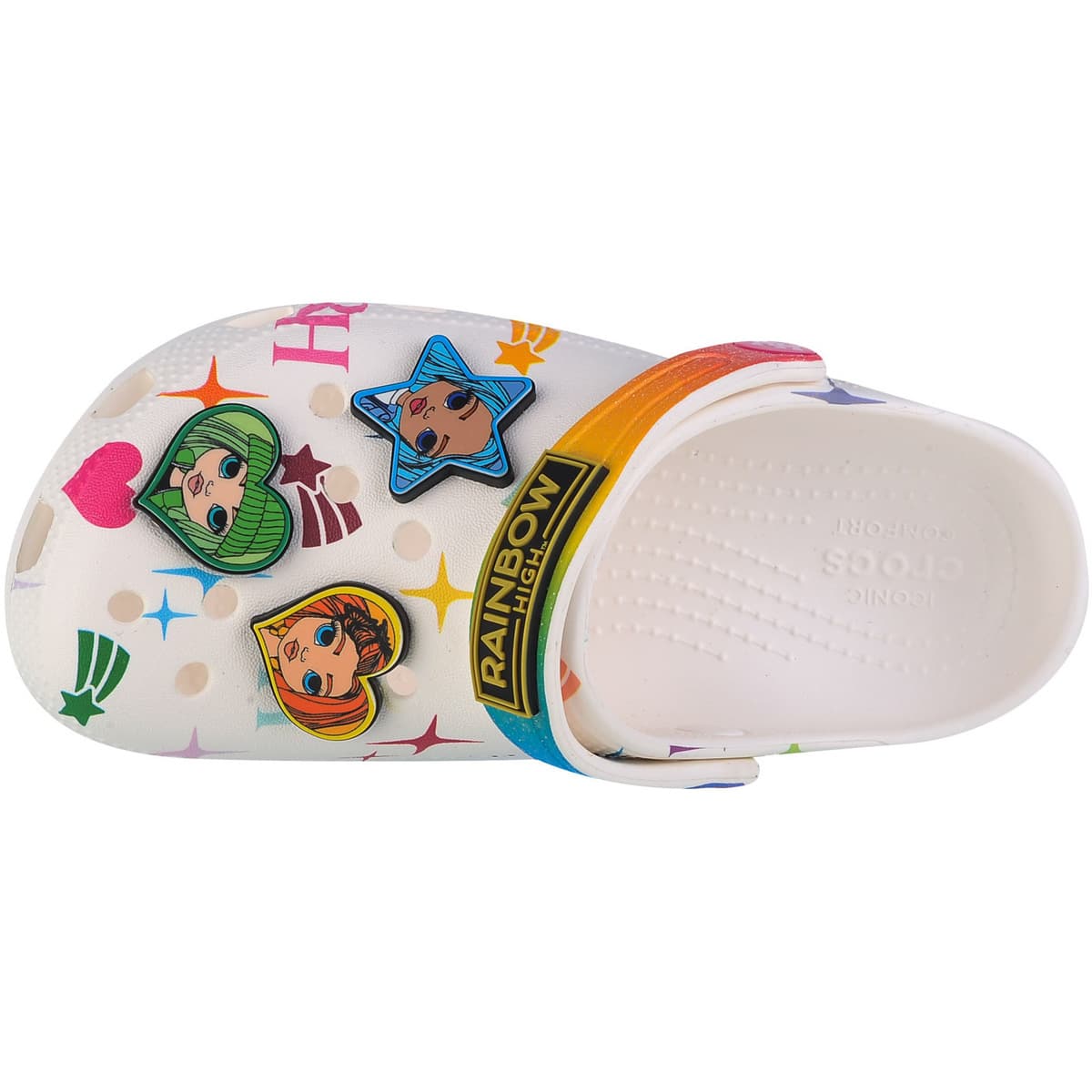 Girls' House Slippers Crocs White