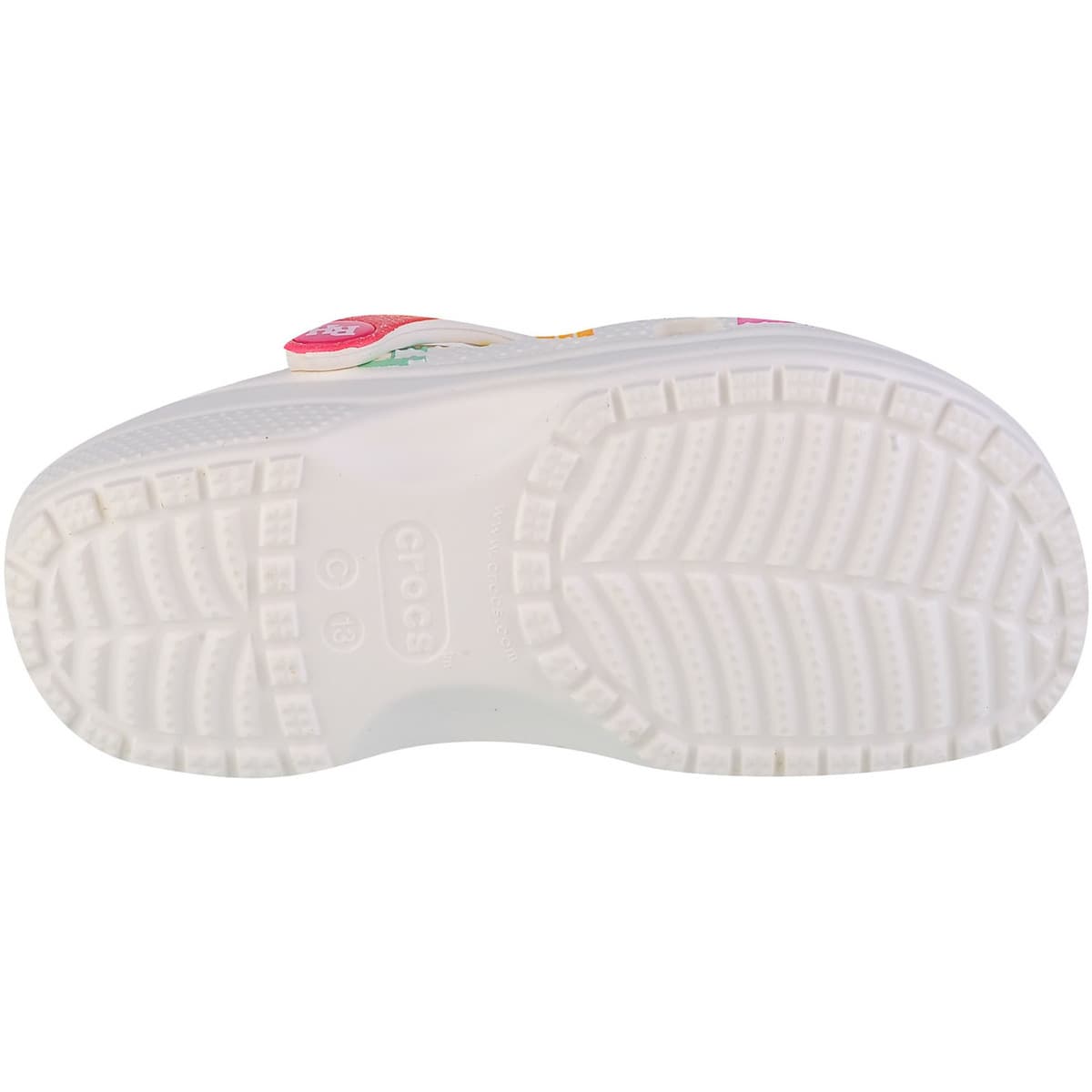 Girls' House Slippers Crocs White