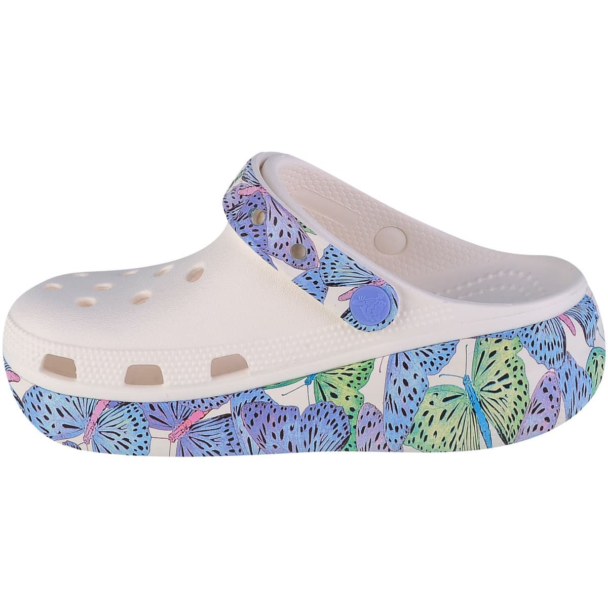 Girls' House Slippers Crocs White