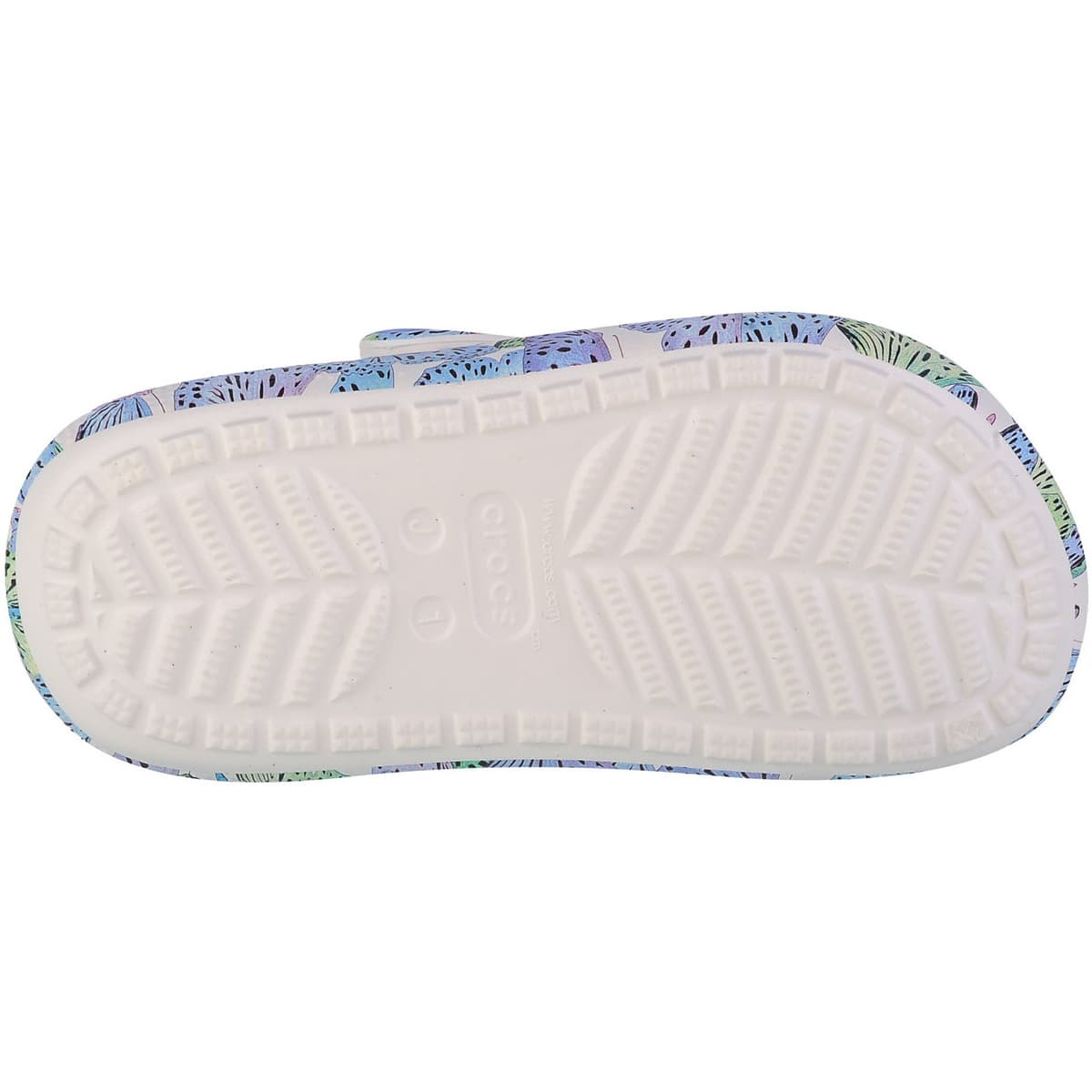 Girls' House Slippers Crocs White