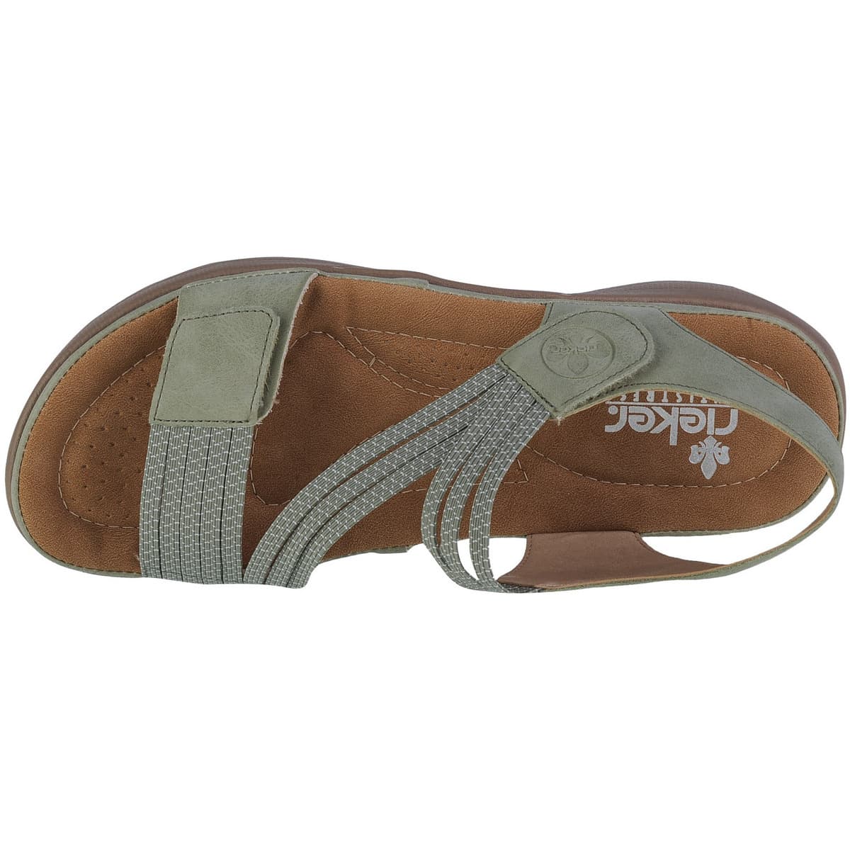 Women's Sports Sandals Rieker Green
