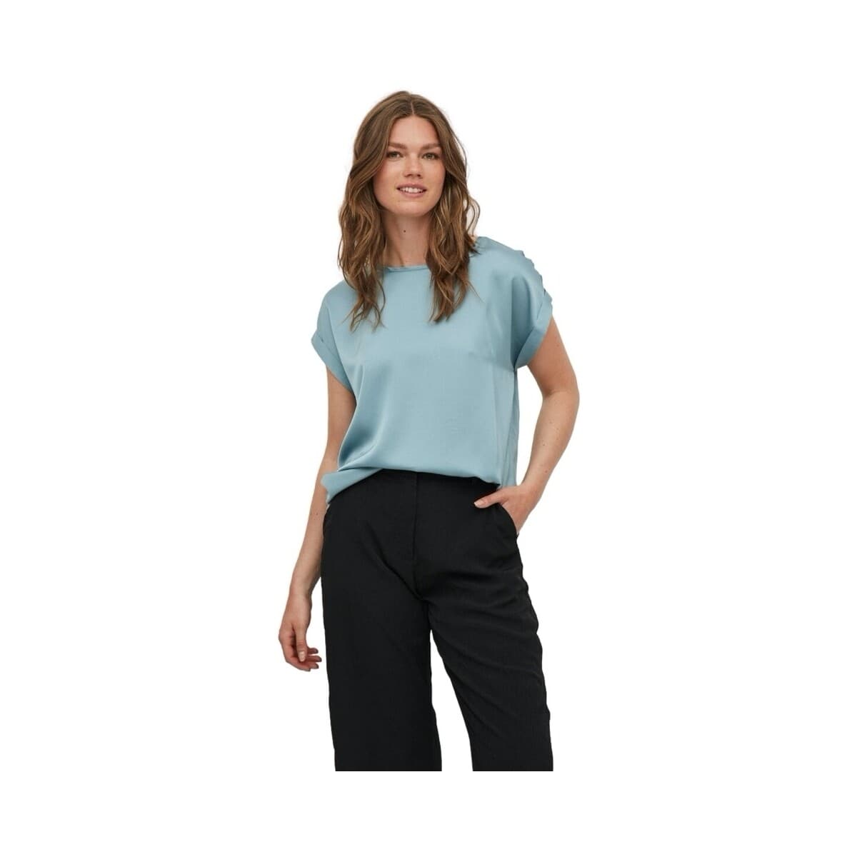 Women's T-Shirts Vila Blue