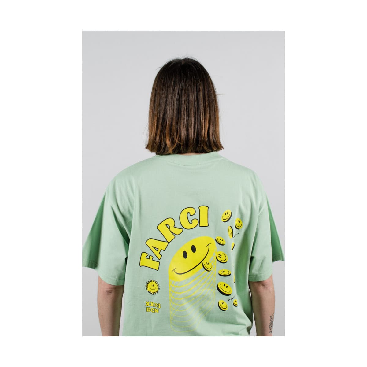 Men's T-Shirts Farci Green