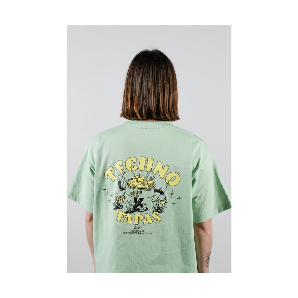 Men's T-Shirts Farci Green