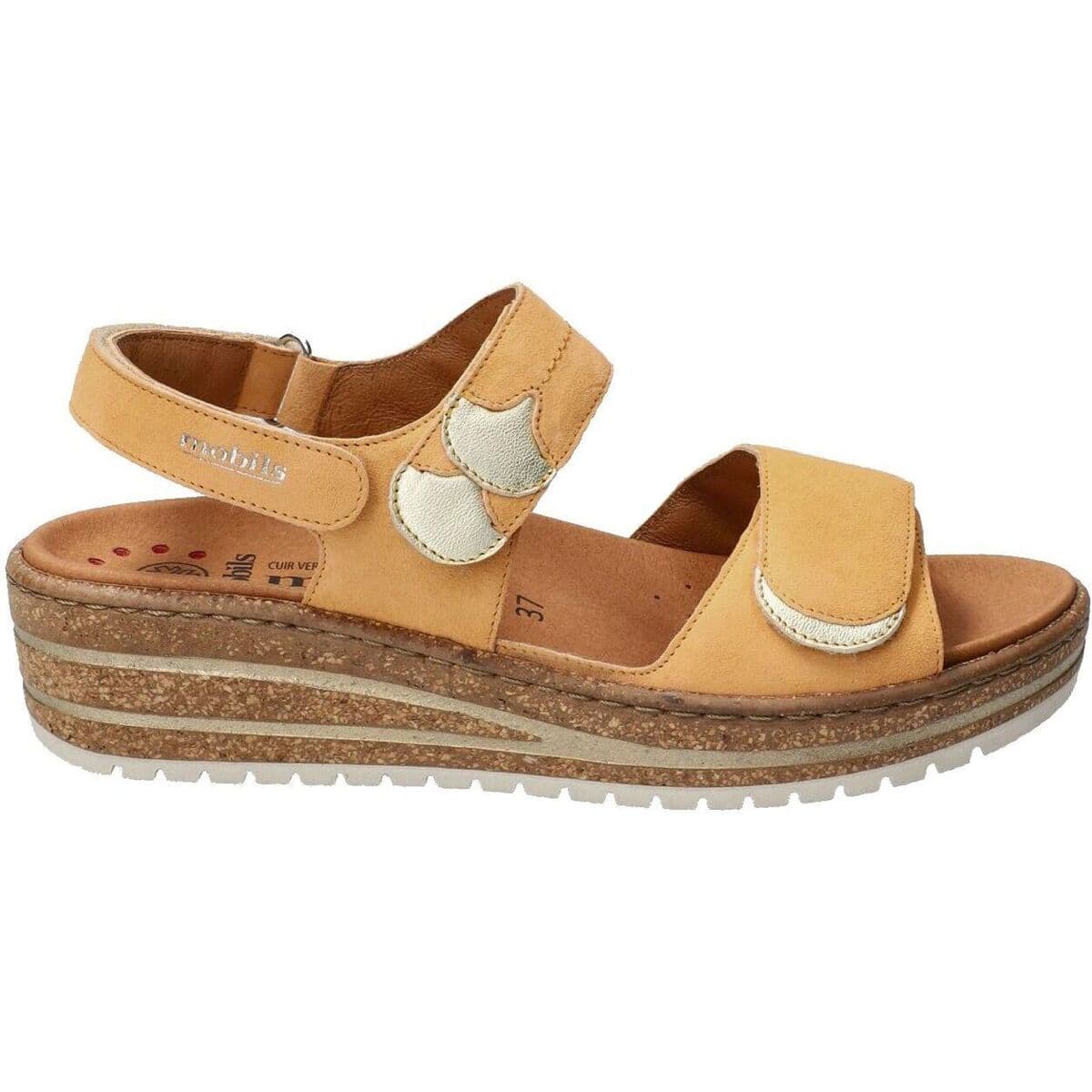 Women's Platforms Mephisto Orange