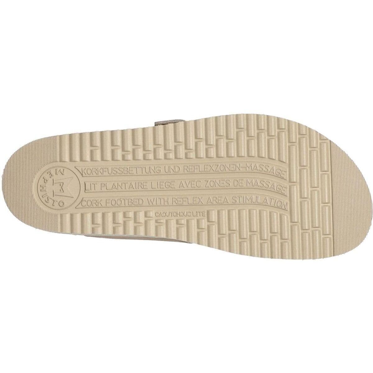 Women's Flip Flops Mephisto Beige