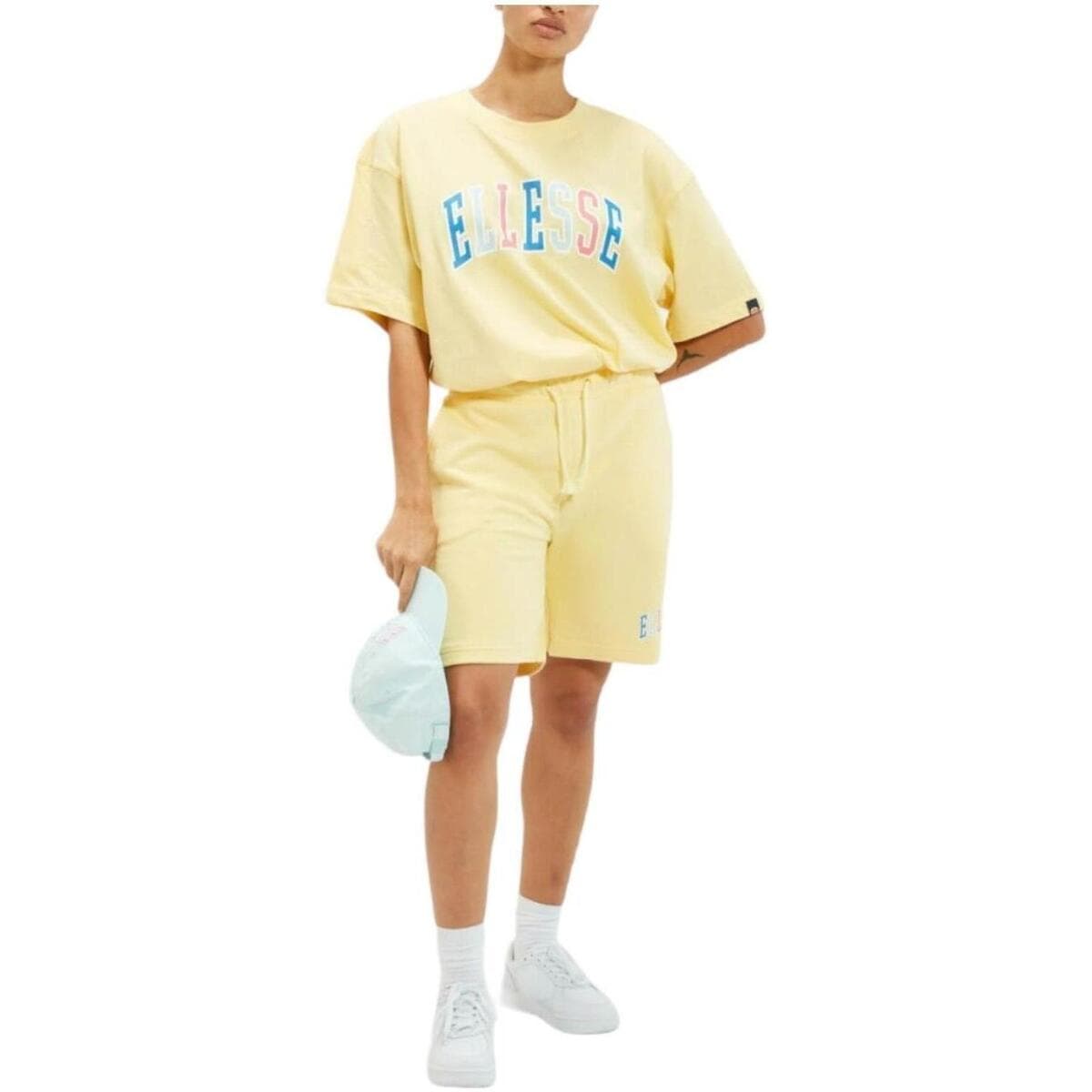 Women's T-Shirts Ellesse Yellow