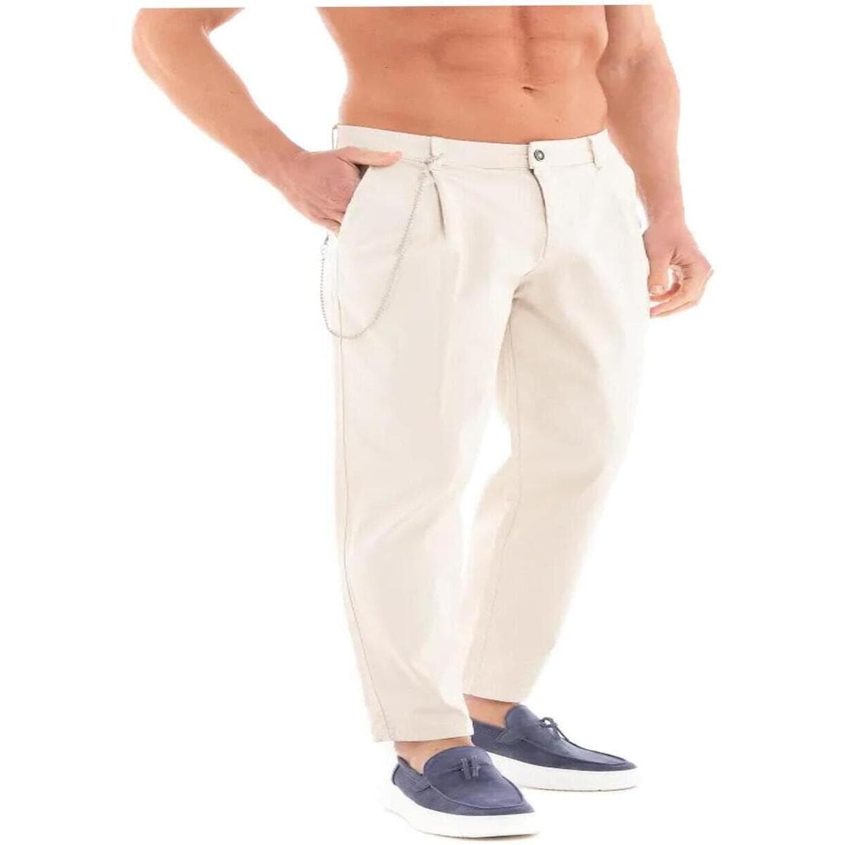 Men's Pants Jack & Jones Beige