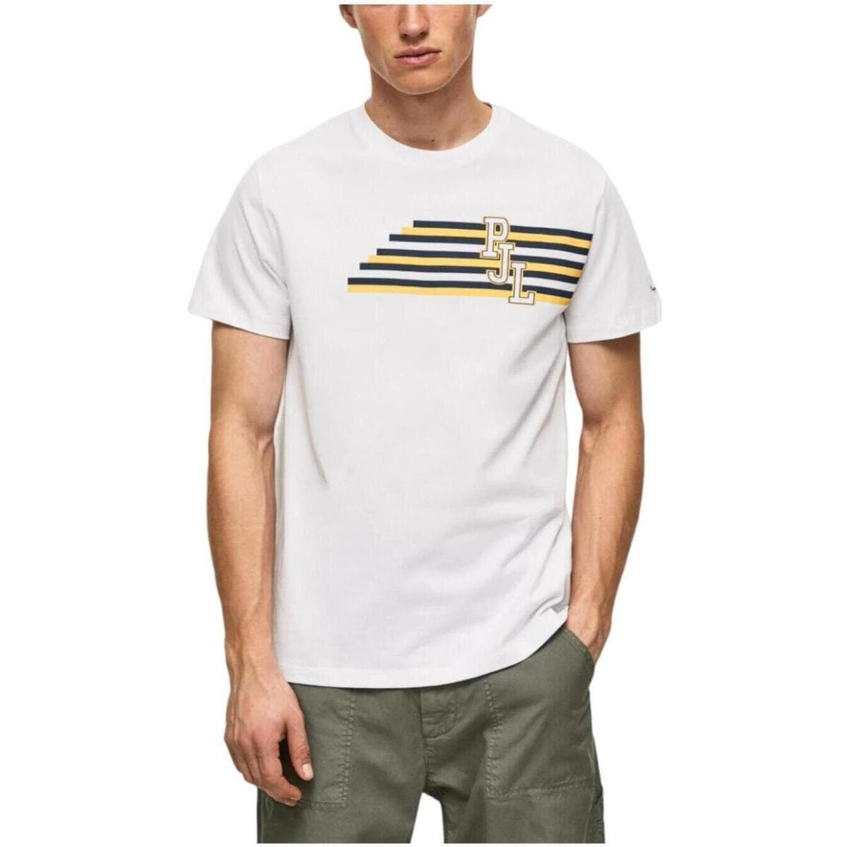 Men's T-Shirts Pepe Jeans White