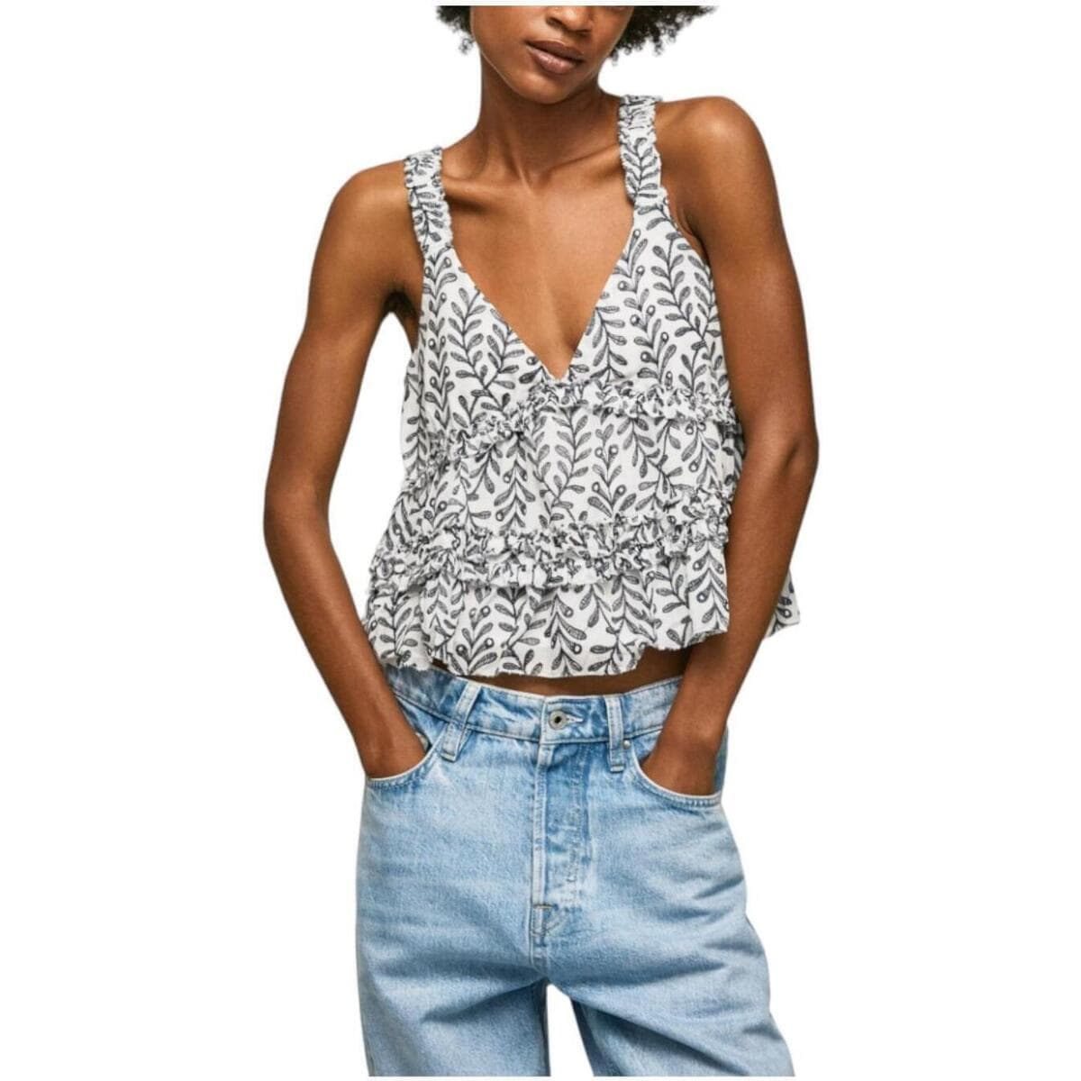 Women's T-Shirts Pepe Jeans Multicolor