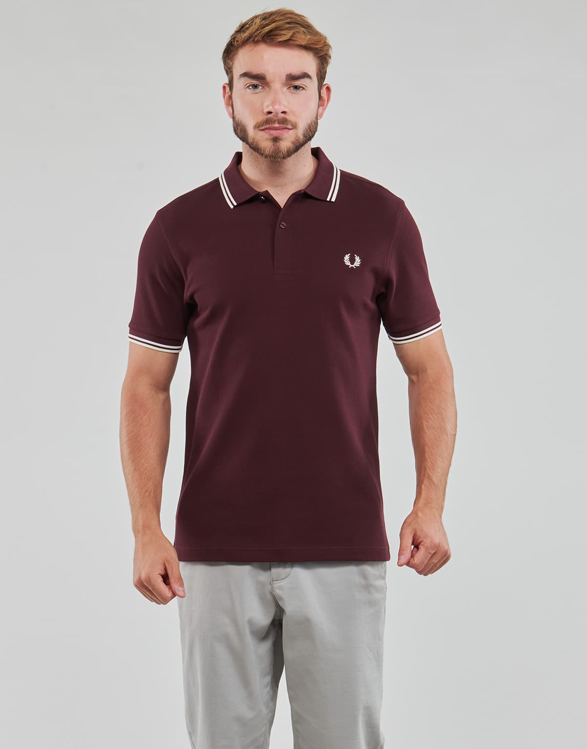 Men's Polo Shirts Fred Perry Red