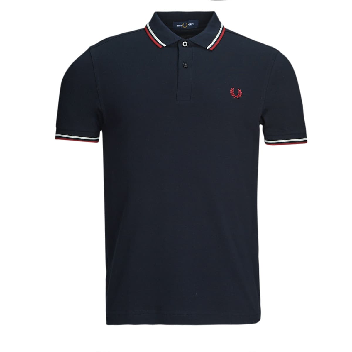 Πόλο με κοντά μανίκια Fred Perry TWIN TIPPED FRED PERRY SHIRT