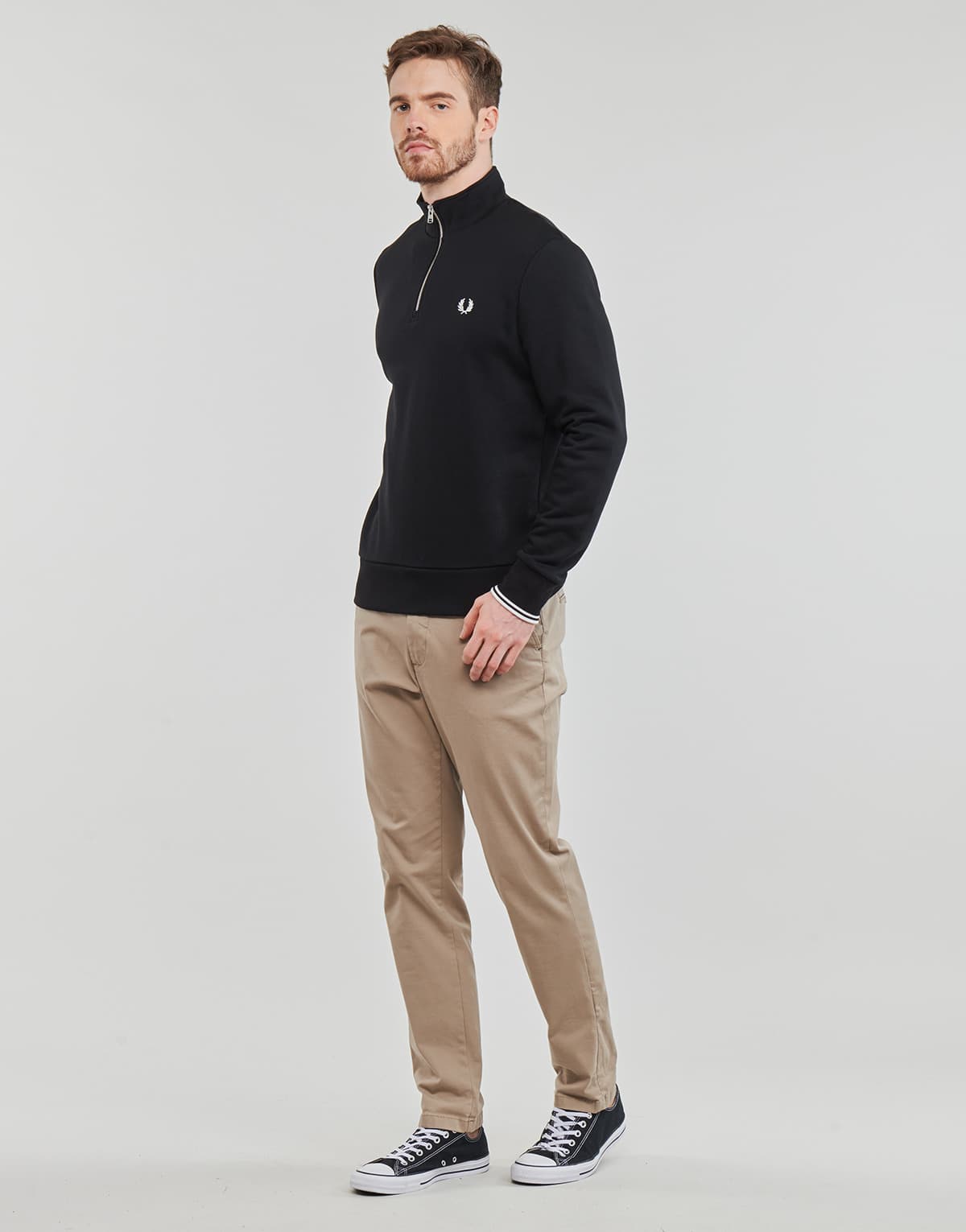 Men's Sports T-Shirts Fred Perry Black