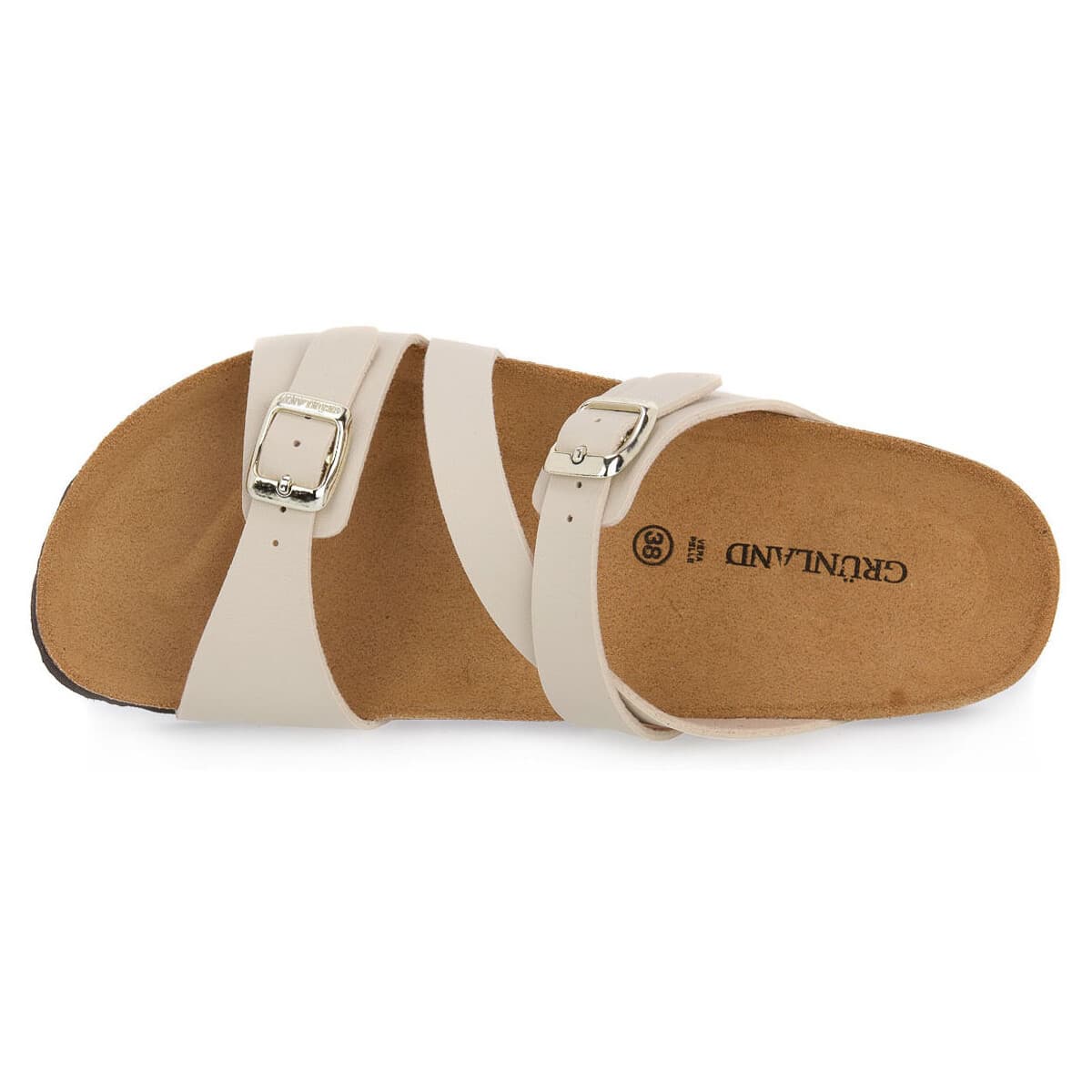 Women's Mules Grunland Beige