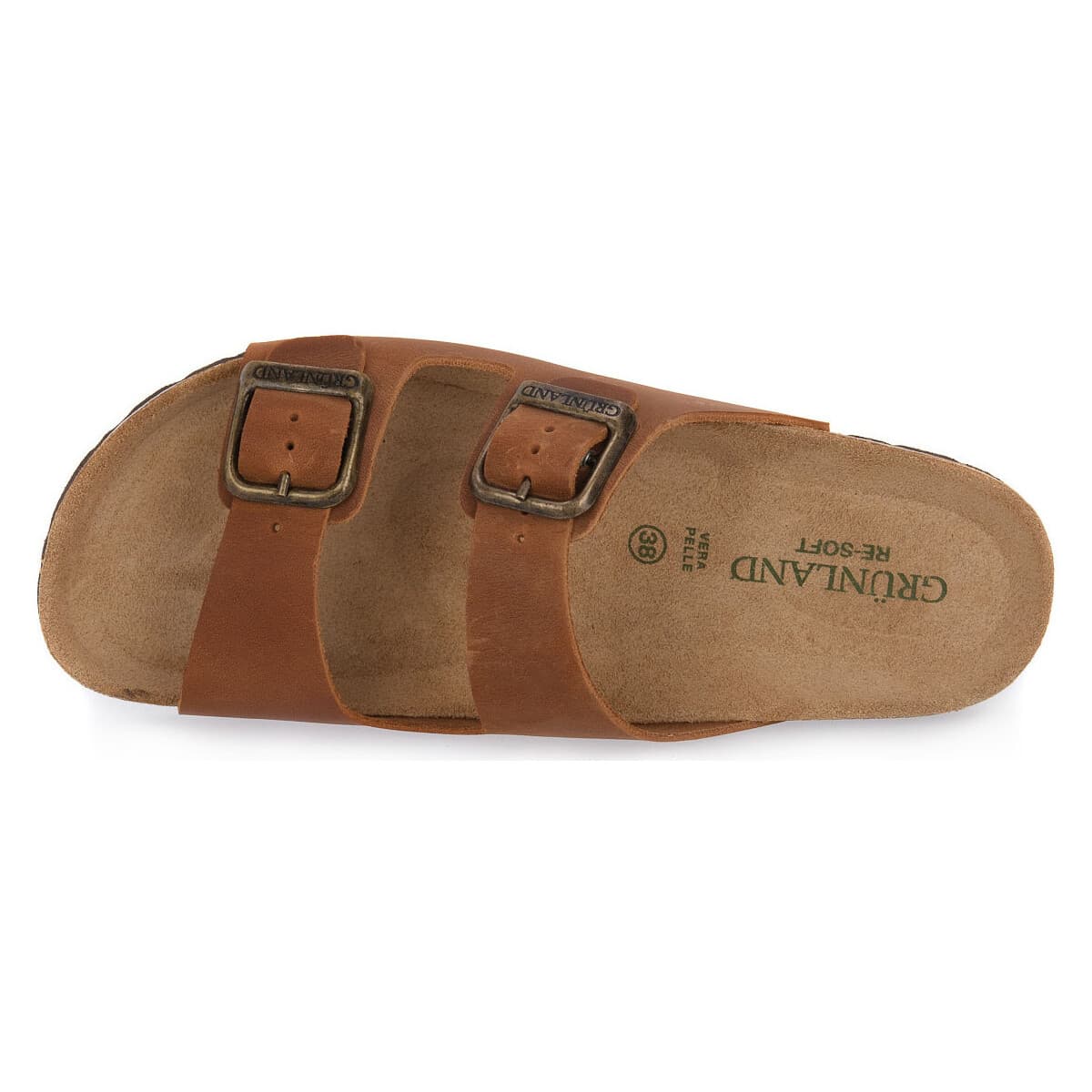 Women's Mules Grunland Brown